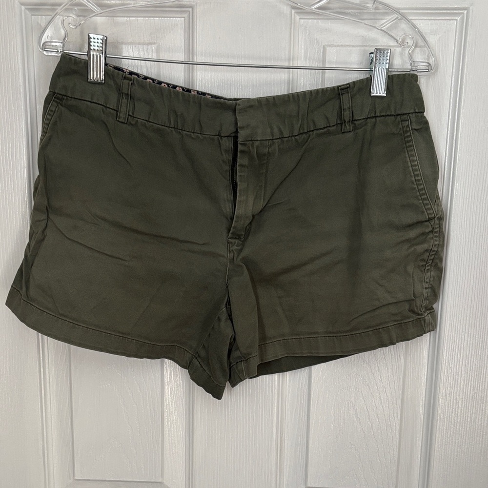 Jones New York Women's Dark Green Cargo Shorts
